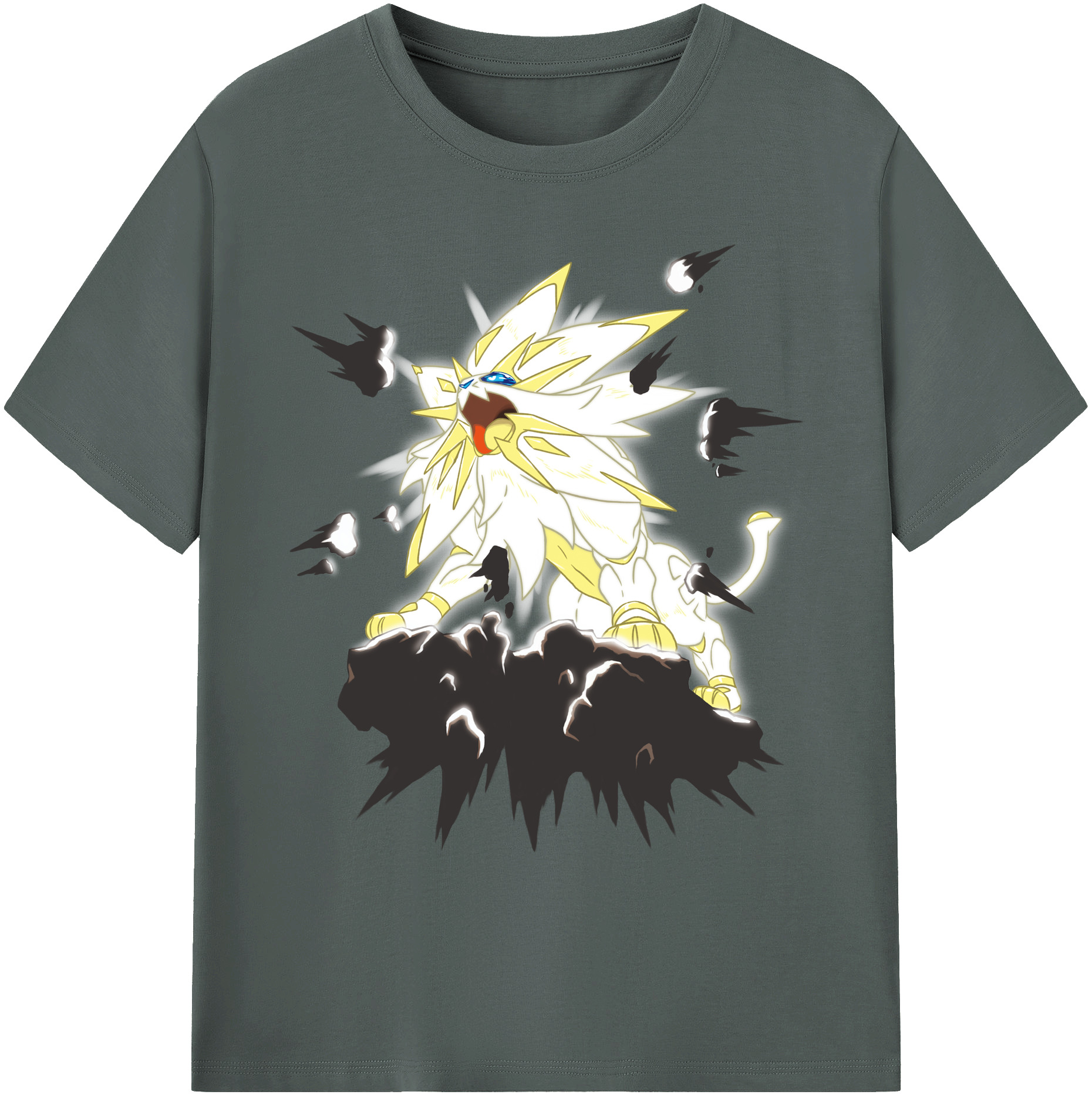 （画像用） ポケットモンスター Pokémon 綿100％ メンズ半袖Tシャツ｜肌触りやわらか＆通気性